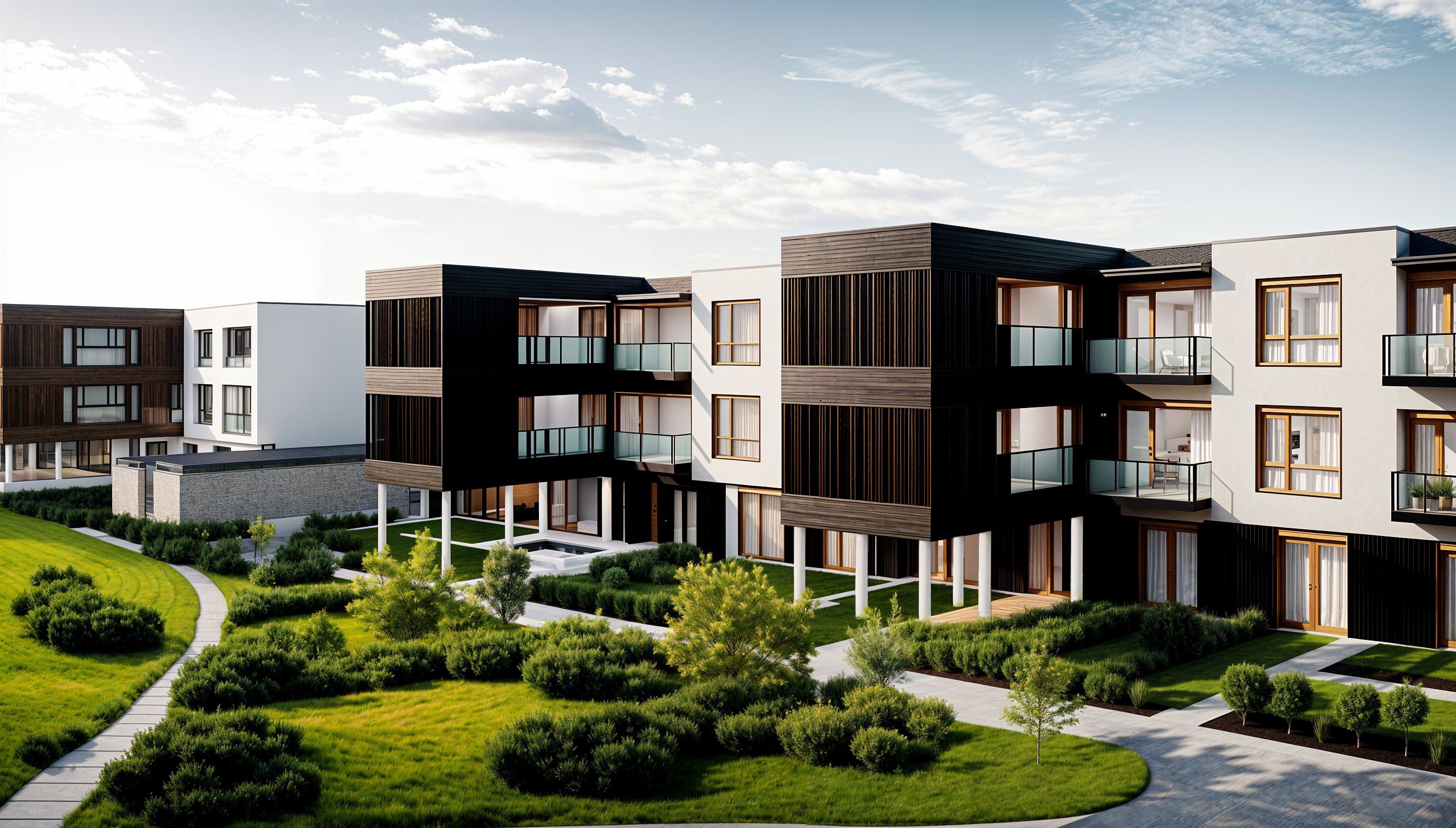 Wizualizacja wyróżnionej inwestycji na stronie głównej